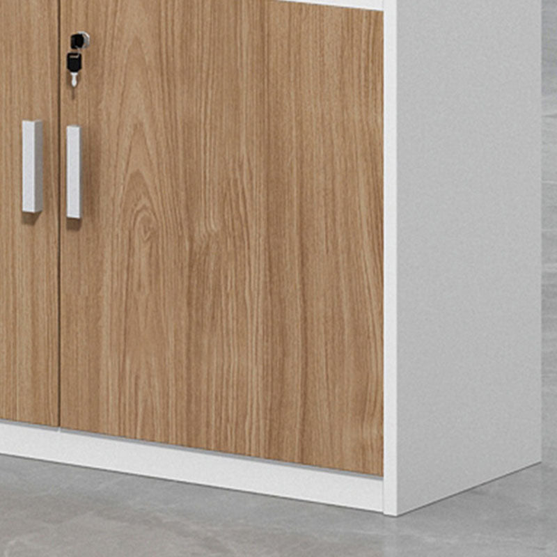 Locking Filing Cabinet Storage Shelves Wood Modern Vertical Filing Cabinet
