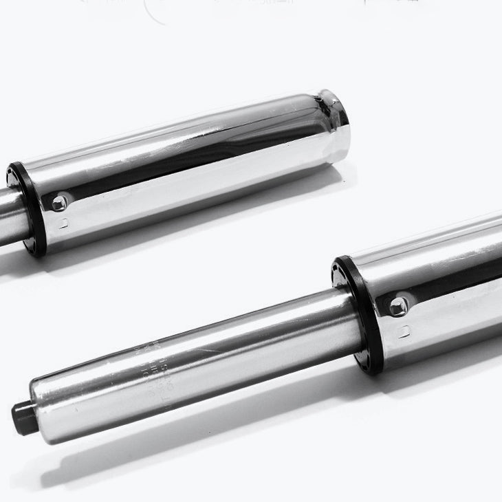 Glam Leather Bar Stool Metal Base Counter Stool for Living Room