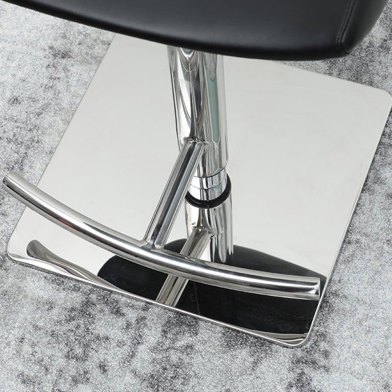 Industrial Style Bar Stool Leather Adjustable Counter Stool for Bristol