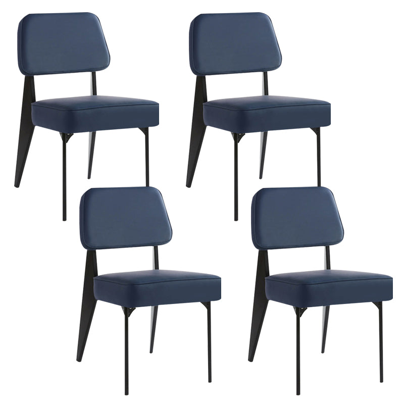 PU Leather Dining Chairs Contemporary Kitchen Dining Side Chair