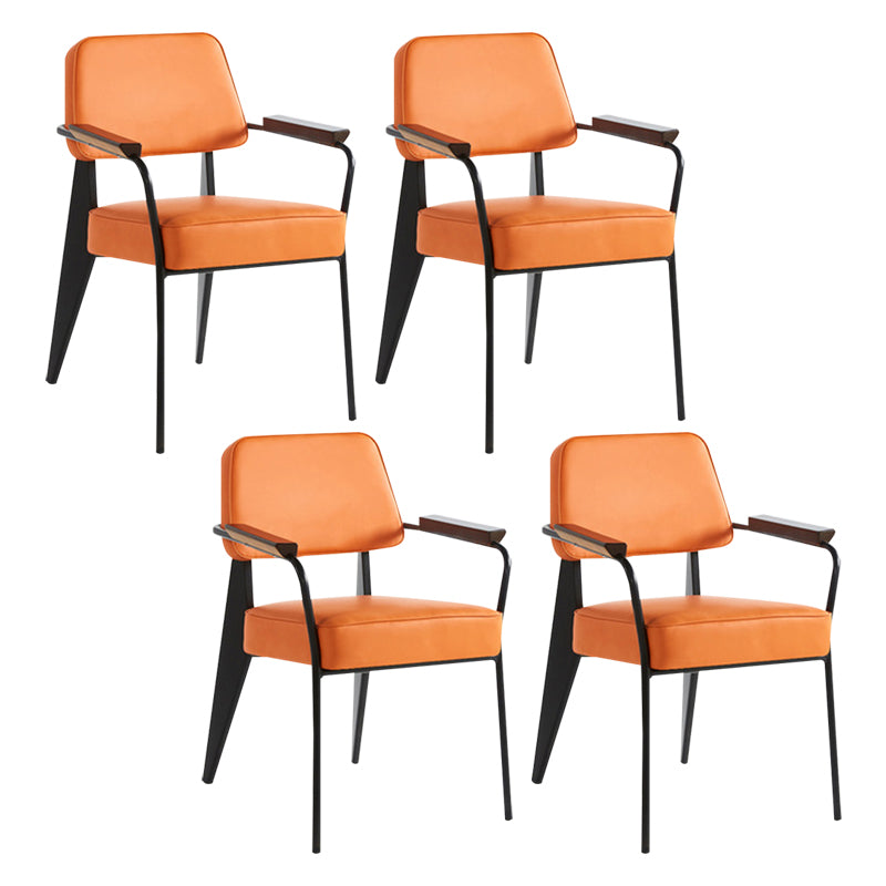 PU Leather Dining Chairs Contemporary Kitchen Dining Side Chair