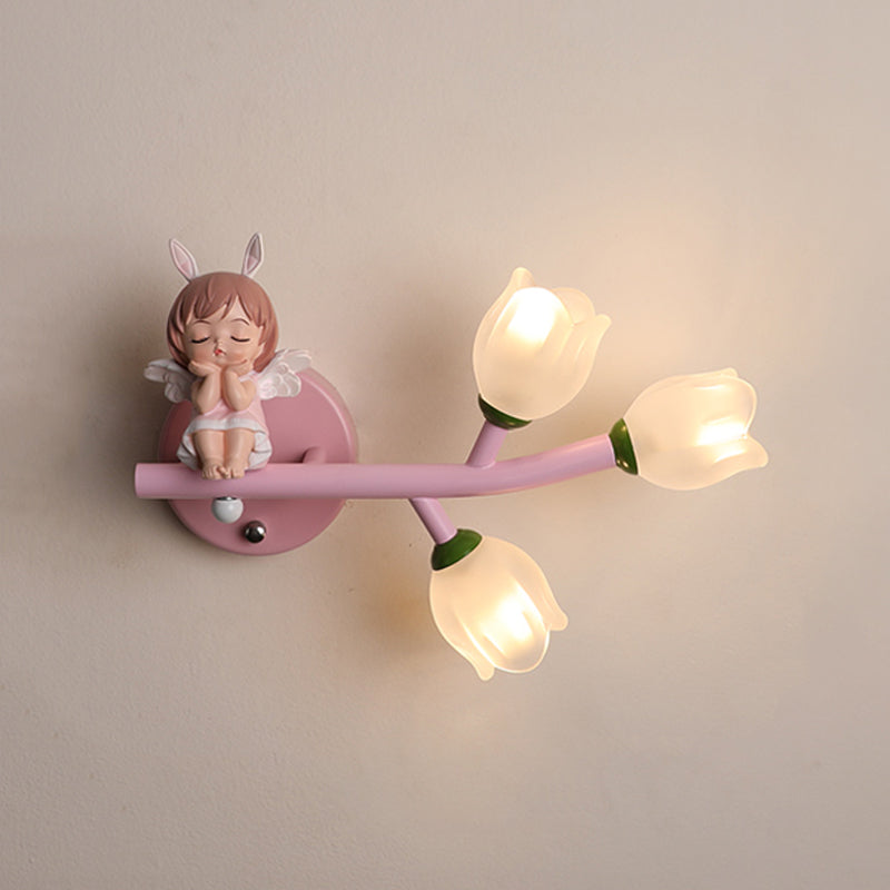 Modern Style Wall Light Fixture Colorful Wall Light Sconce for Bedroom