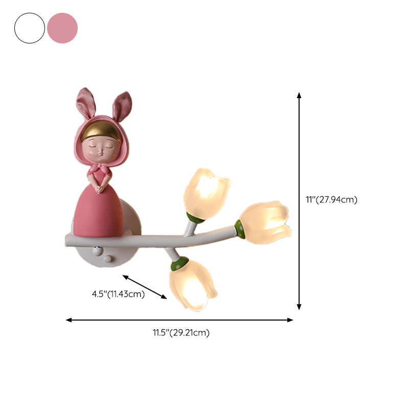 Modern Style Wall Light Fixture Colorful Wall Light Sconce for Bedroom