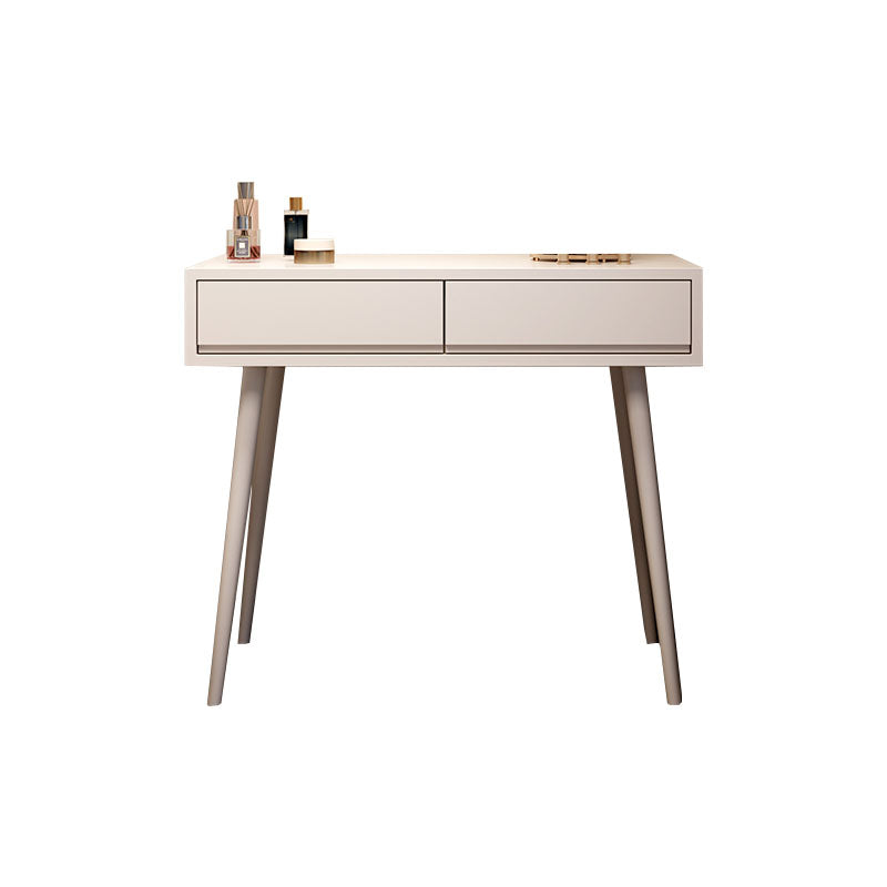 Modern Lighted Mirror Dressing Table Bedroom Makeup Table with Stool Set