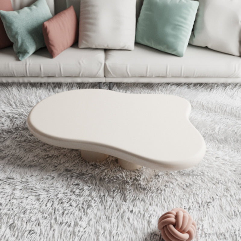 35" Wide Contemporary Coffee Table Wooden Coffee Cocktail Table