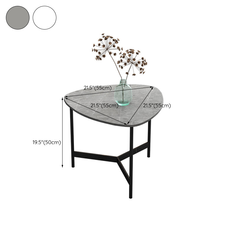Modern Slate Bunching Tables Free-Form Coffee Table Set with 3 Legs