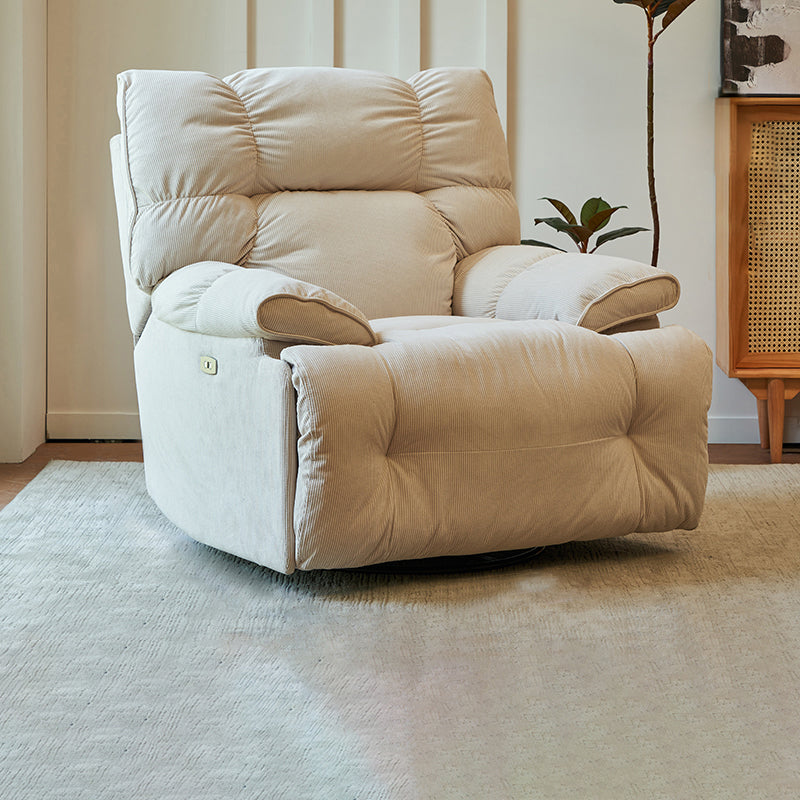 42" Wide Contemporary Wingback Recliner Position Lock Wing Chair Recliner