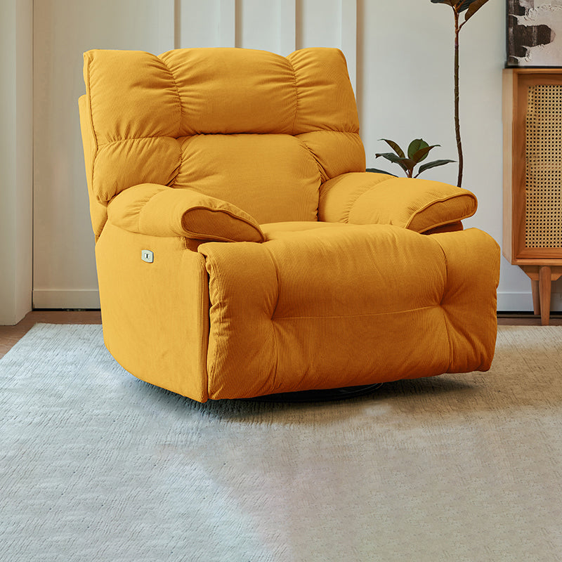 42" Wide Contemporary Wingback Recliner Position Lock Wing Chair Recliner