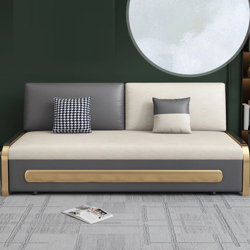 Pillow Back Sofa Futon Pillow Included Futon Sofa Bed with Storage