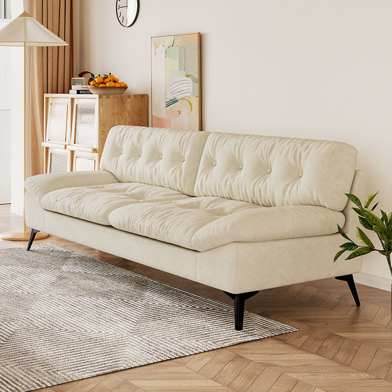 Modern Living Room Armless Tufted Split-Back Standard Seating