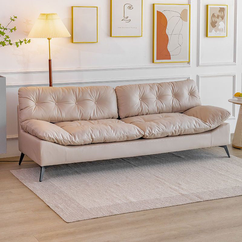 Modern Living Room Armless Tufted Split-Back Standard Seating
