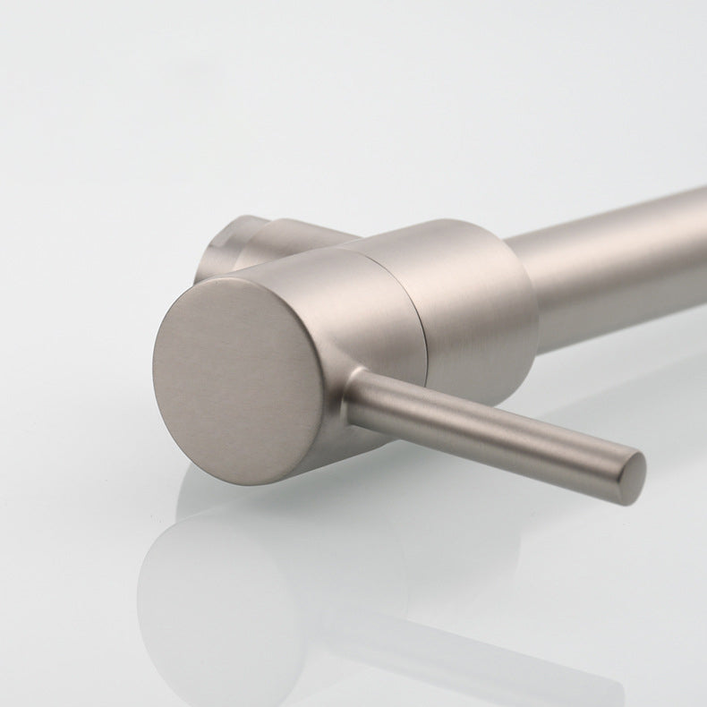 1-Handle Faucet 1-Hole Touchless Single Level Low Profile Pot Filler Kitchen Faucet