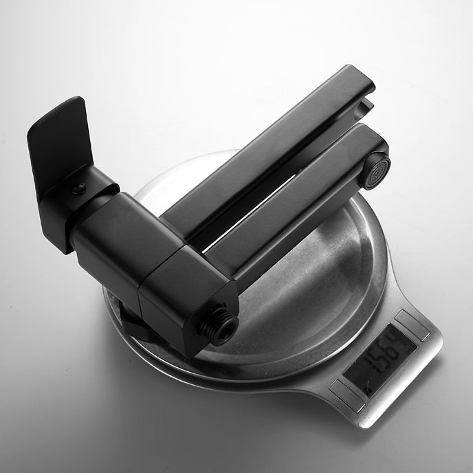 Wall Mounted Metal Tub Filler Low Arc Rotatable Bathroom Faucet