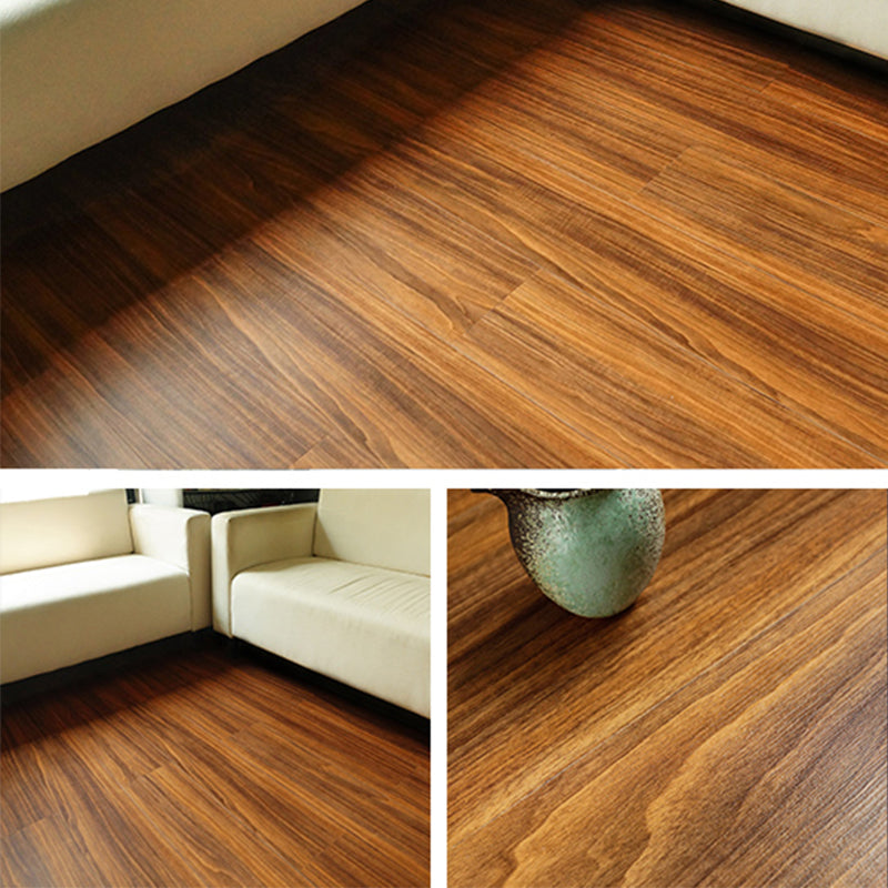 Rectangle PVC Flooring Wood Design Peel & Stick Vinyl Flooring for Living Room