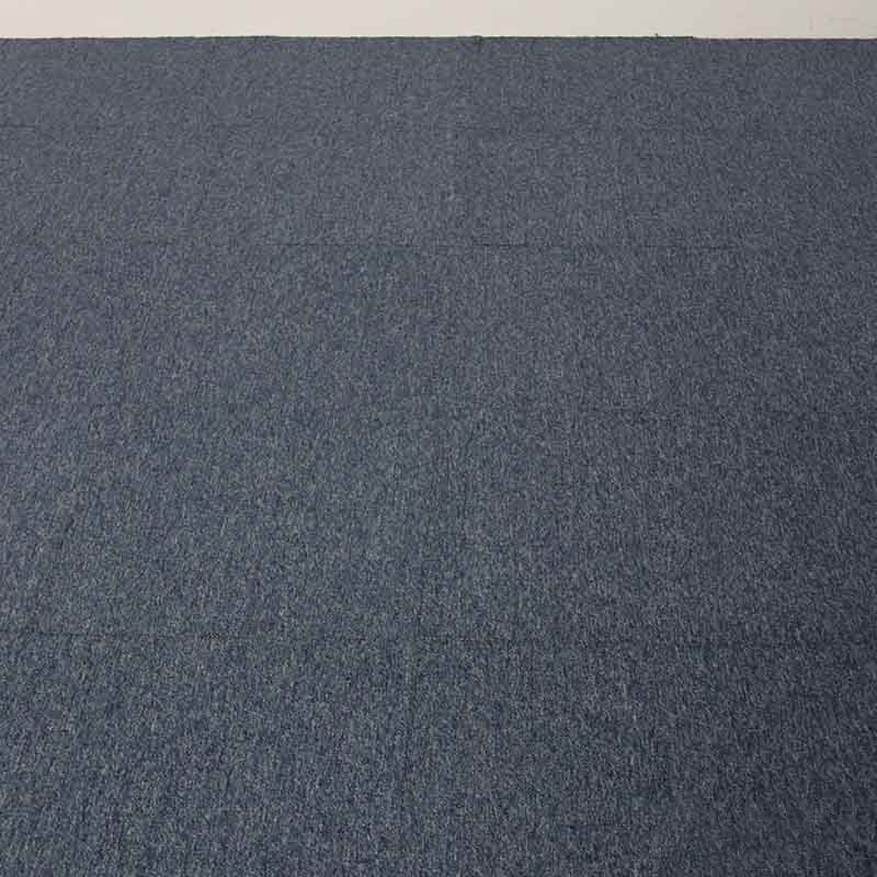 Carpet Tile Non-Skid Fade Resistant Geometry Loose Lay Carpet Tiles Living Room