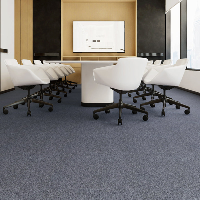 Carpet Tile Non-Skid Fade Resistant Solid Color Self Peel and Stick Carpet Tiles