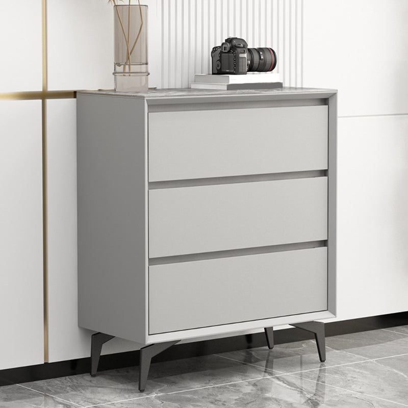 15.6-inch W Modern Storage Chest Stone Storage Chest Dresser with 3/6 Drawers