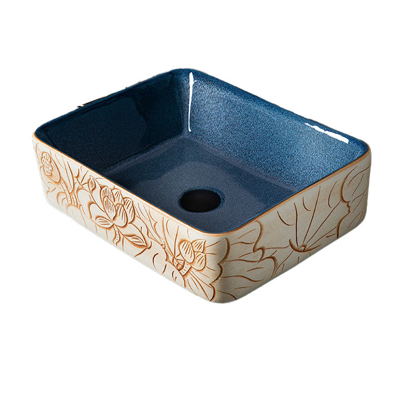 Porcelain Trough Bathroom Sink Modern Circular Trough Bathroom Sink