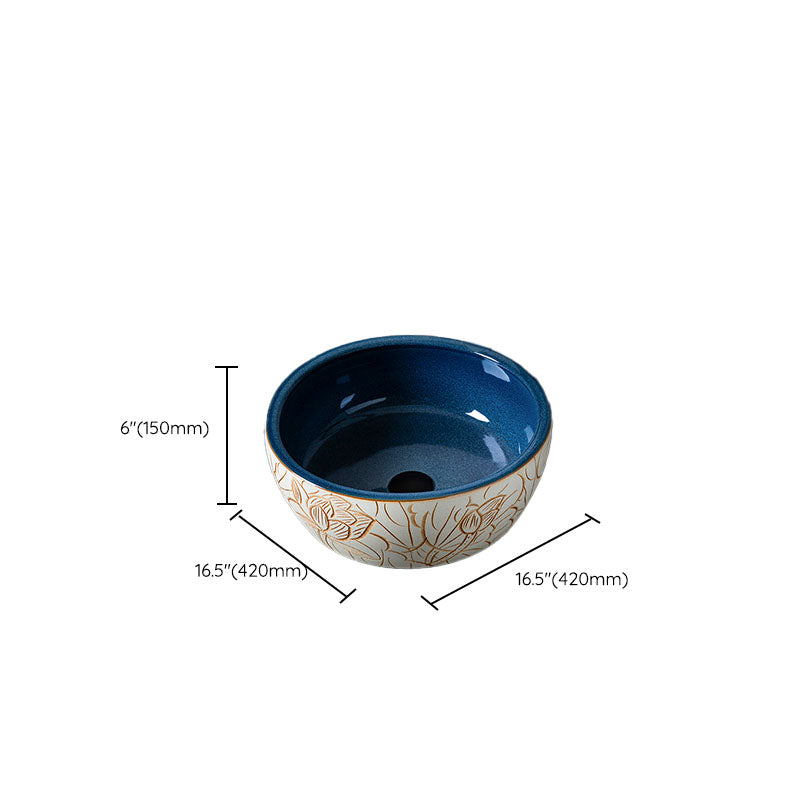 Porcelain Trough Bathroom Sink Modern Circular Trough Bathroom Sink