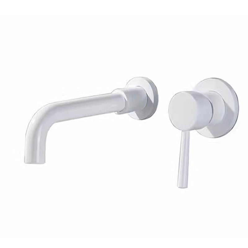 Industrial Wall Mounted Bathroom Faucet 2 Hole Swivel Spout Vessel Faucet