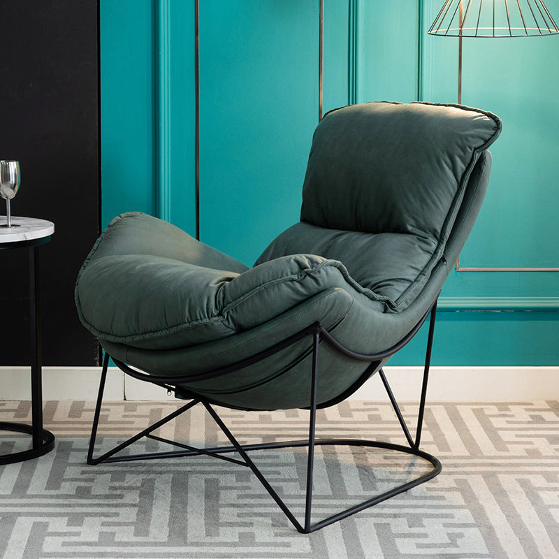 Indoor Single Rocking Chair Modern Style Lazy Rocking Chair for Bedroom