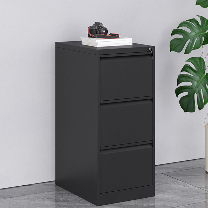 Modern File Cabinet Pure Color Metal Filing Cabinet for Home Office