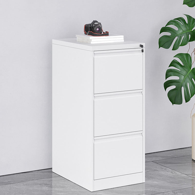 Modern File Cabinet Pure Color Metal Filing Cabinet for Home Office