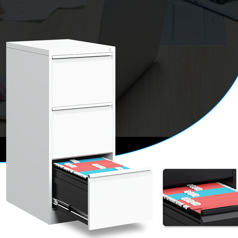 Modern File Cabinet Pure Color Metal Filing Cabinet for Home Office