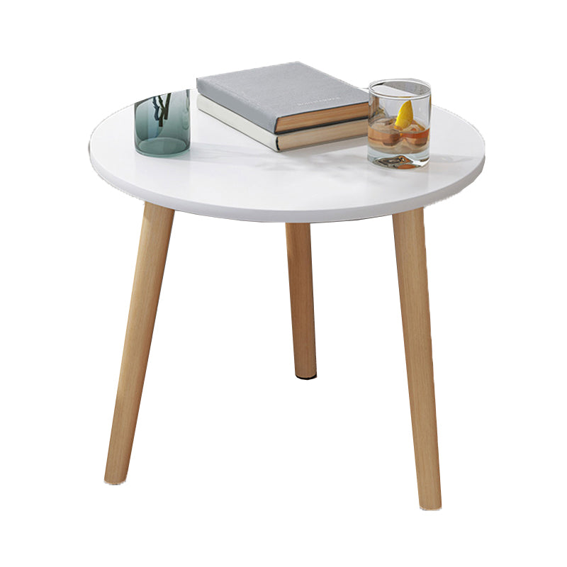 Wood Coffee Table No Distressing Single Coffee Table with Shelf