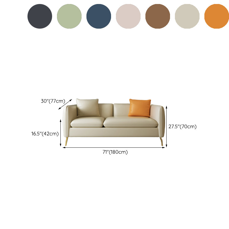 Loose Back Contemporary Seating Standard Sofa for Living Room