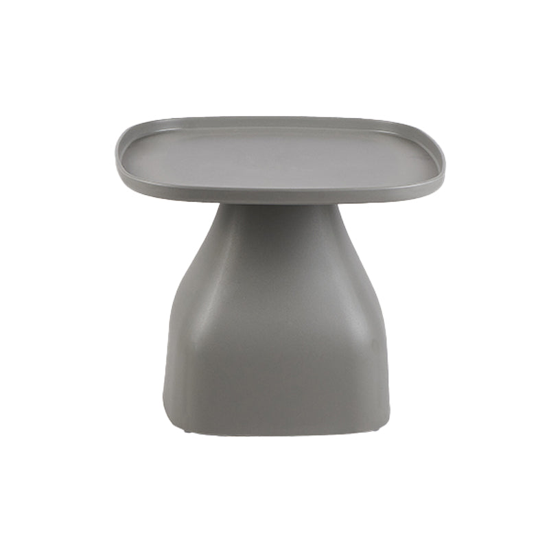 Plastic End Table Set Pedestal Tray Top Side Table for Bedroom