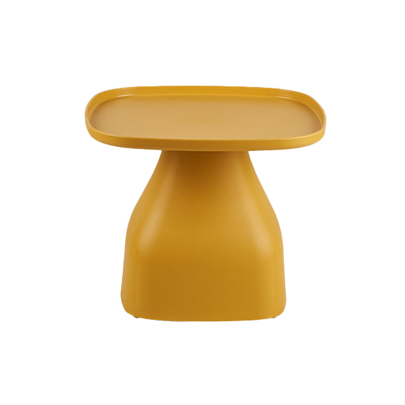 Plastic End Table Set Pedestal Tray Top Side Table for Bedroom