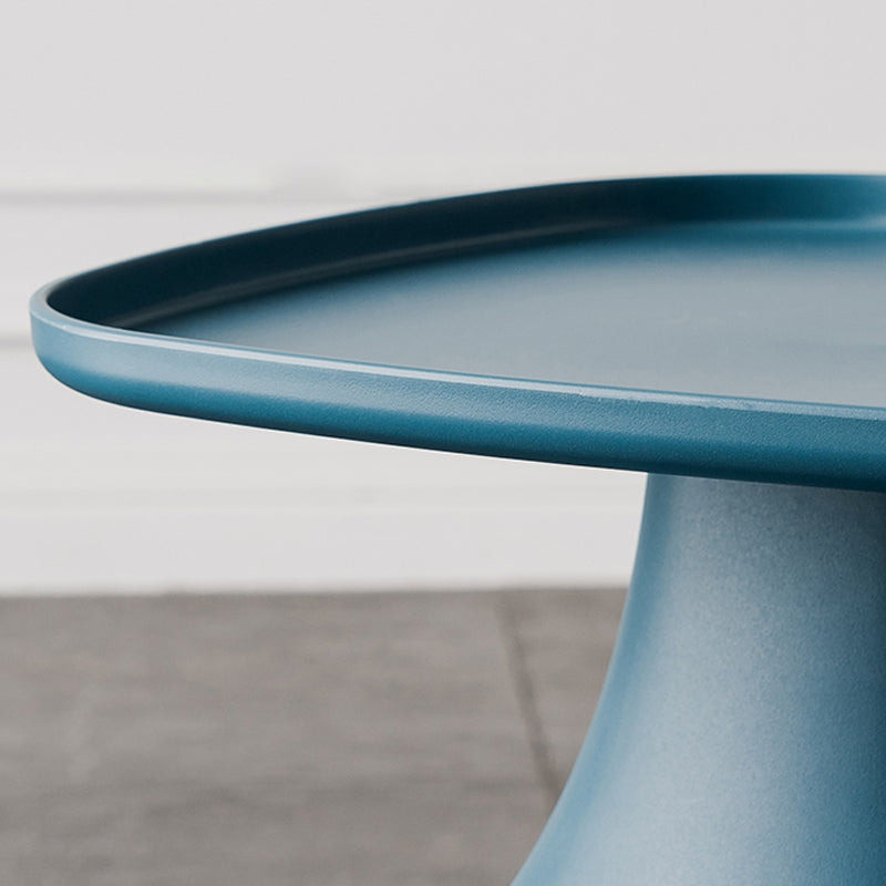 Plastic End Table Set Pedestal Tray Top Side Table for Bedroom