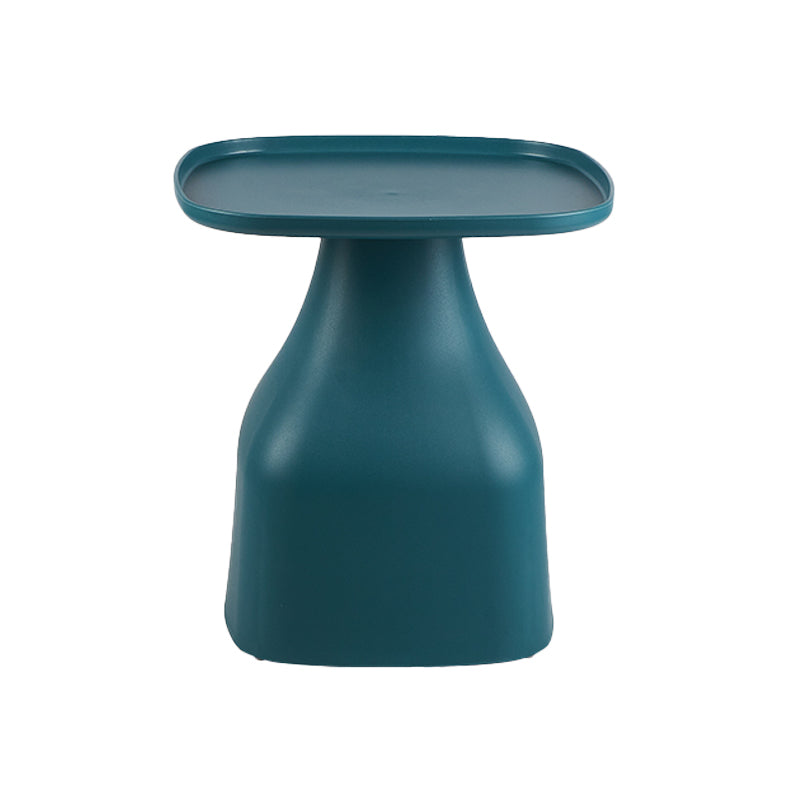 Plastic End Table Set Pedestal Tray Top Side Table for Bedroom