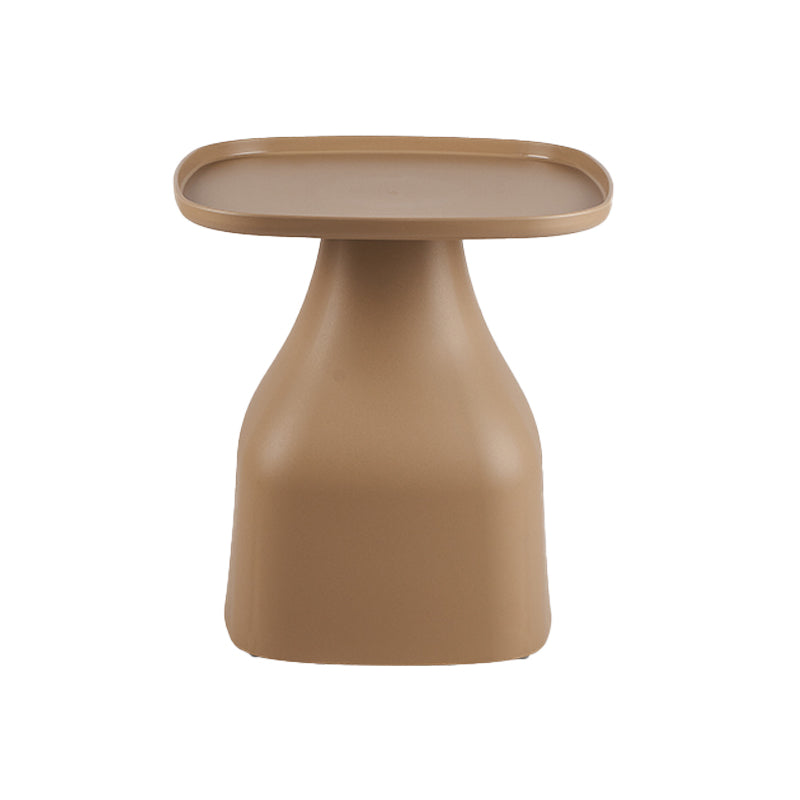 Plastic End Table Set Pedestal Tray Top Side Table for Bedroom