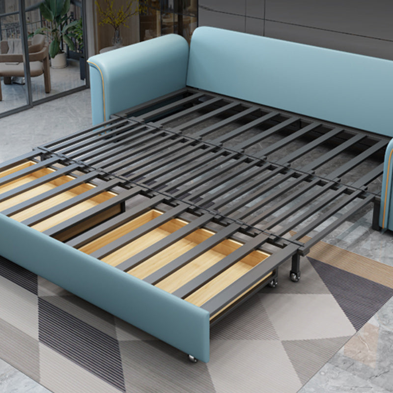 31" Wide Contemporary Sofa Bed Cushion Back Sleeper Sofa with Storage