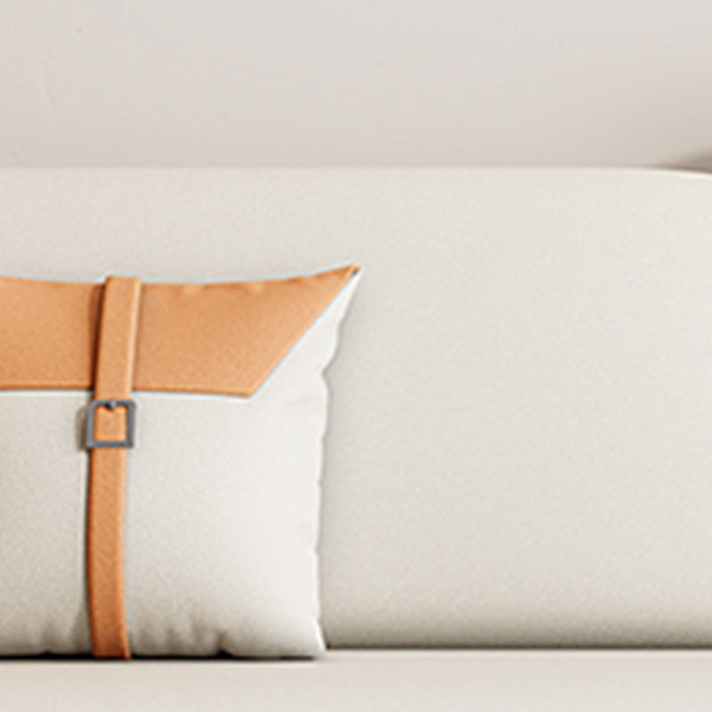 32"W Scandinavian Sofa Bed Pillow Included Cushion Back Sleeper Sofa