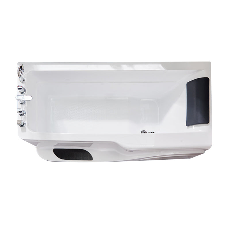Contemporary Rectangle Bathtub Acrylic Air /Whirlpool/Soaking Bathtub