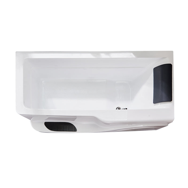 Contemporary Rectangle Bathtub Acrylic Air /Whirlpool/Soaking Bathtub
