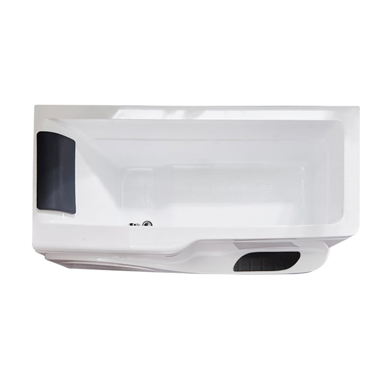 Contemporary Rectangle Bathtub Acrylic Air /Whirlpool/Soaking Bathtub