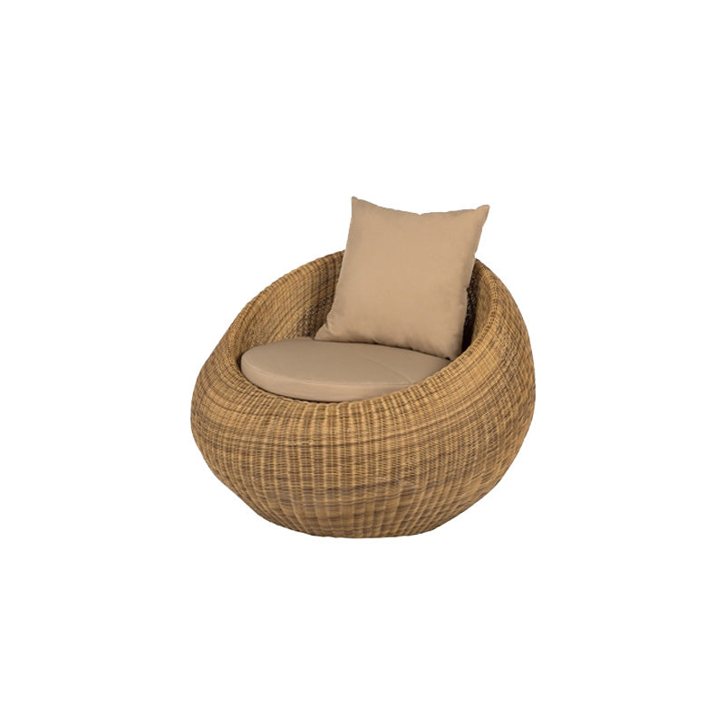 Rattan Outdoor Patio Sofa Tropical Style Simple Leisure Patio Sofa
