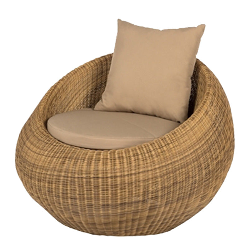 Rattan Outdoor Patio Sofa Tropical Style Simple Leisure Patio Sofa