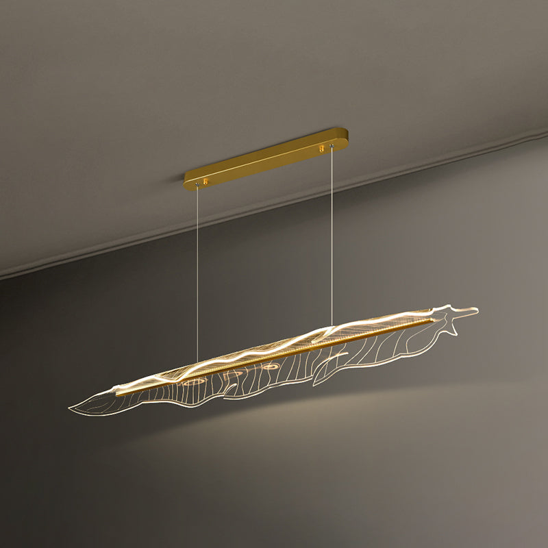 Nordic LED Island Lighting Fixture Creative Acrylic Pendant Light for Dining Room