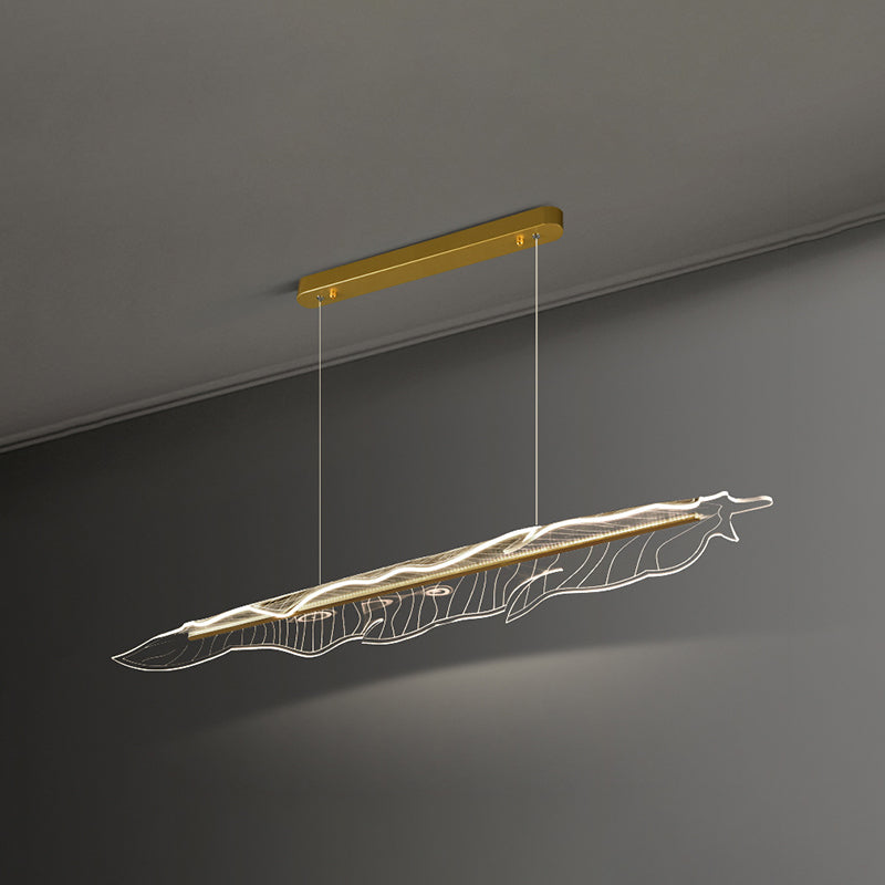Nordic LED Island Lighting Fixture Creative Acrylic Pendant Light for Dining Room