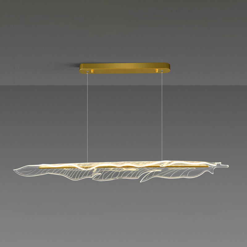 Nordic LED Island Lighting Fixture Creative Acrylic Pendant Light for Dining Room