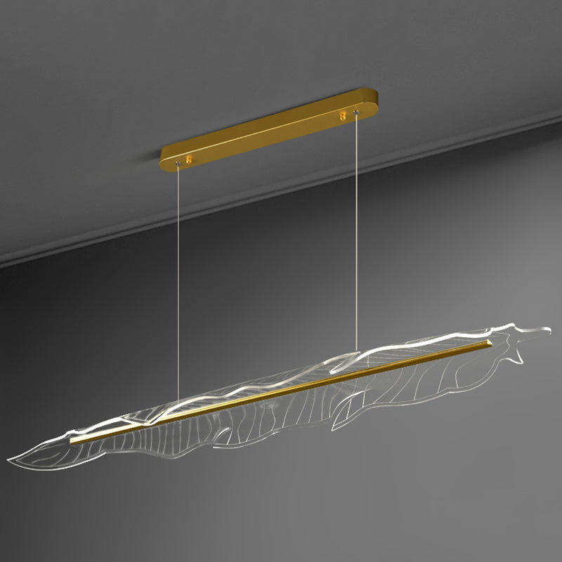 Nordic LED Island Lighting Fixture Creative Acrylic Pendant Light for Dining Room