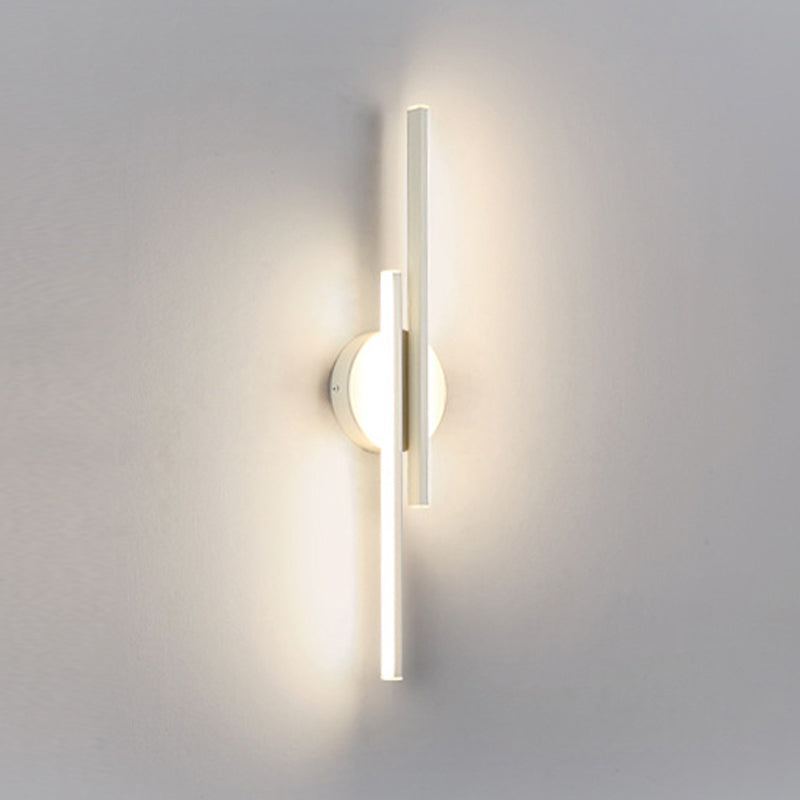 Modern Geometric Wall Mount Lamp Metal 2 Lights Wall Light Fixture