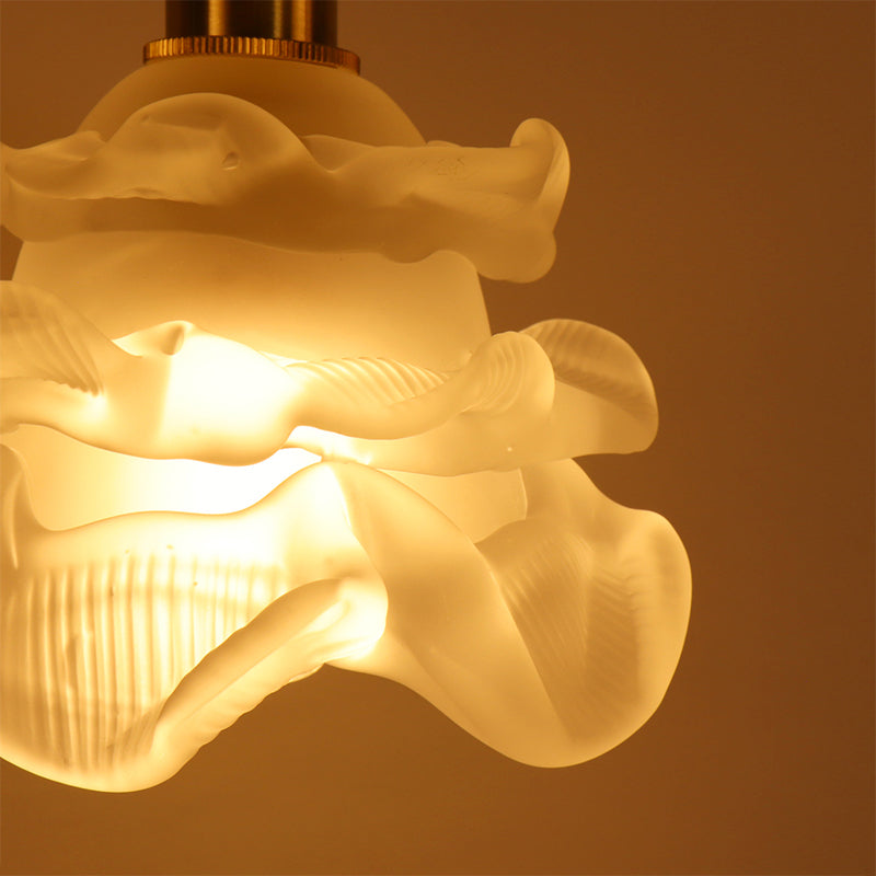 Modern Style Glass Wall Lamp Creative Wall Light Sconce for Bedroom