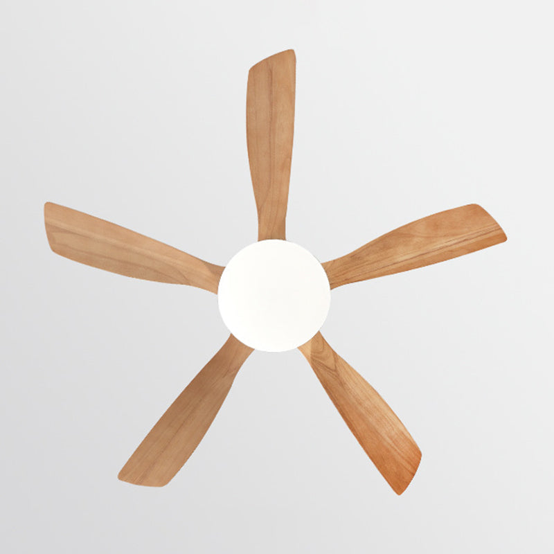 Contemporary Ceiling Fan Light Fixture Minimalist LED Ceiling Lamp for Bedroom