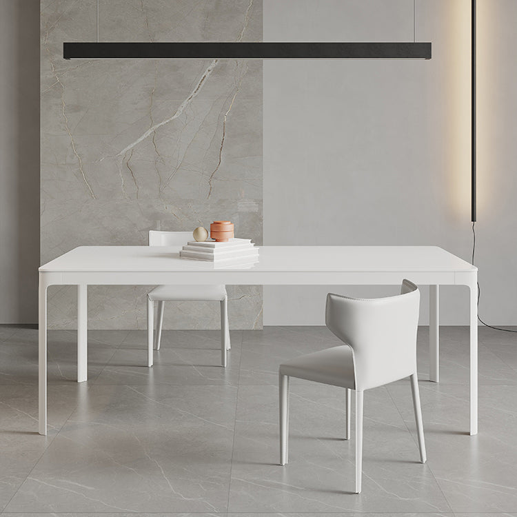 Modern Style 1/3/4/7 Pieces Dining Chairs Set Rectangle Stone Furniture for Home